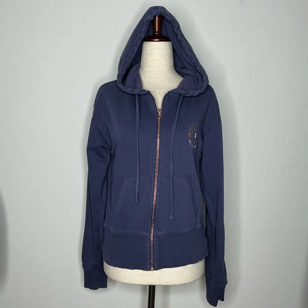 Spiritual Gangster You are  the Cosmos Hoodie Jacket Navy Size Small - Picture 3 of 11